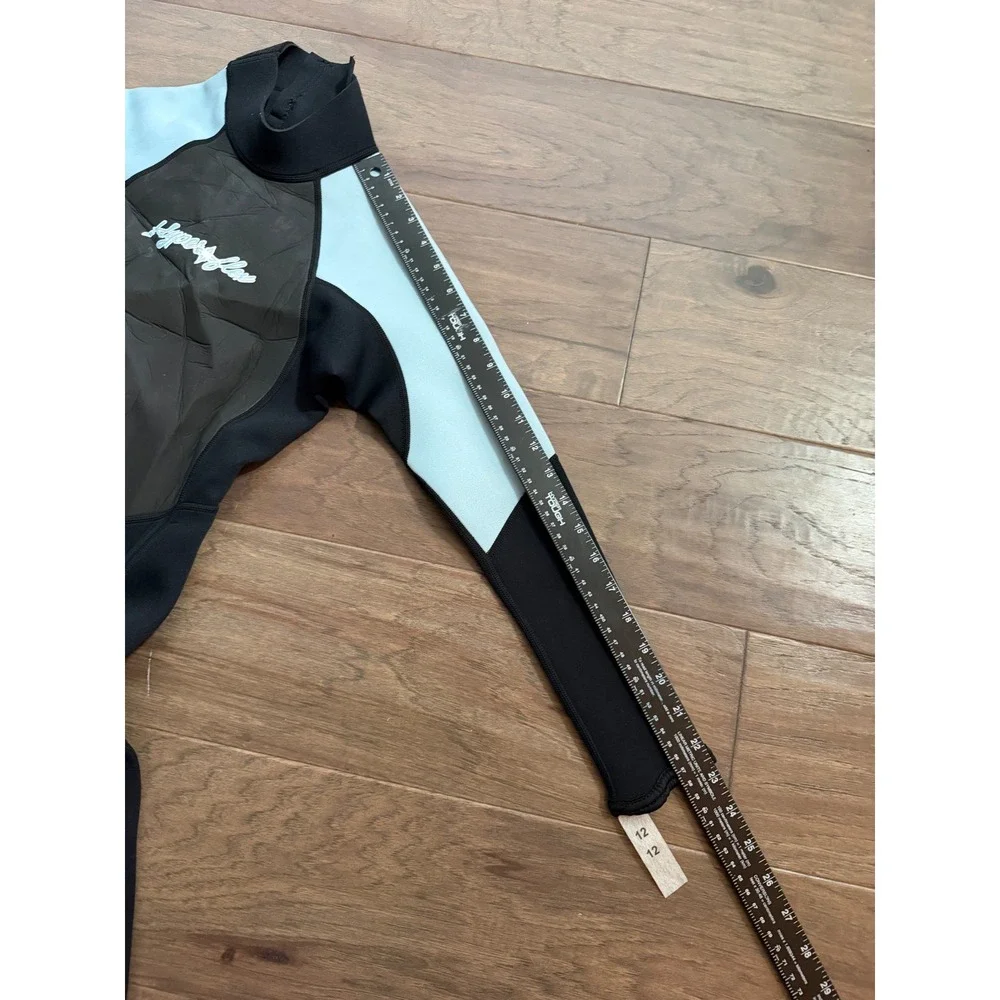NWT Hyperflex Access Kids Wetsuit Full Body Black Blue Neoprene Size 12